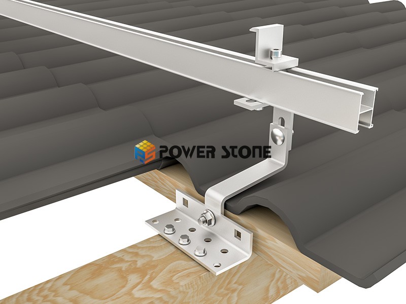 double adjustable tile mounting hook