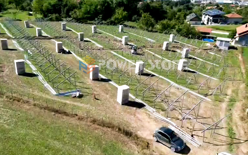 solar panel installation