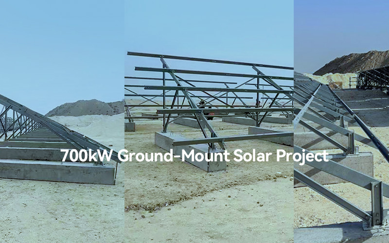 Another 700kW Ground-Mount Solar Project Successfully Installed in a Belt and Road Country